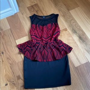 Beautiful peplum dress